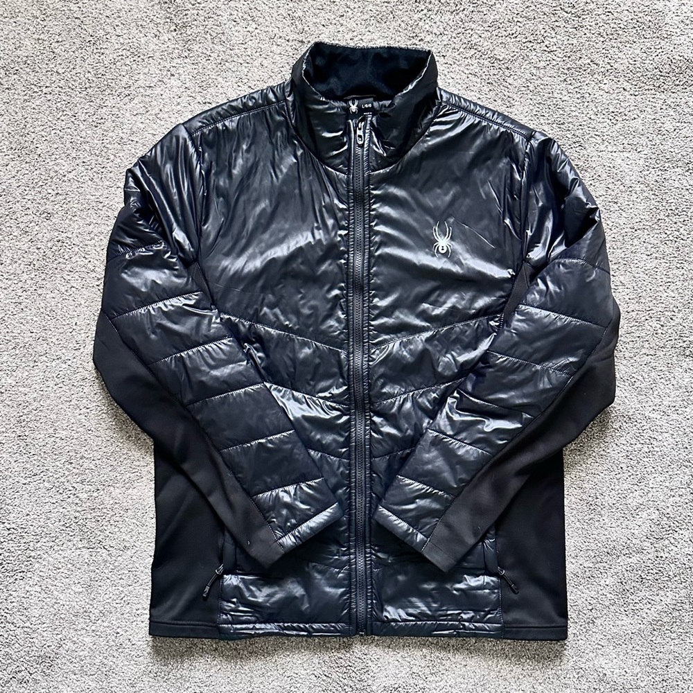 Spyder Men's Shiny Black Performance Jacket